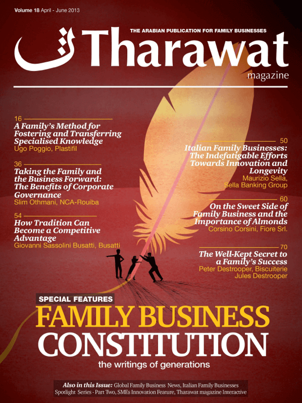 Issue 18, April 2013- Family Business Constitution