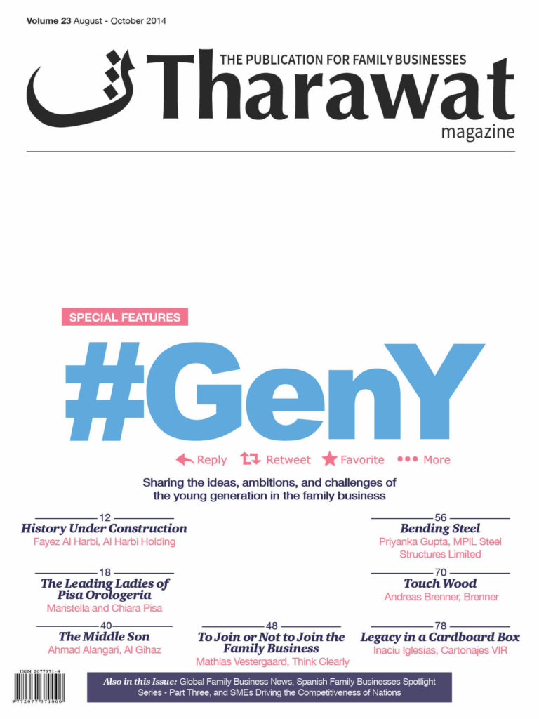 Issue 23, August 2014 – #GenY and the Family Business
