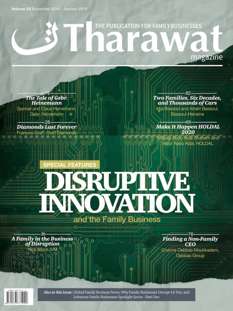 Issue 24, November 2014 – Disruptive Innovation