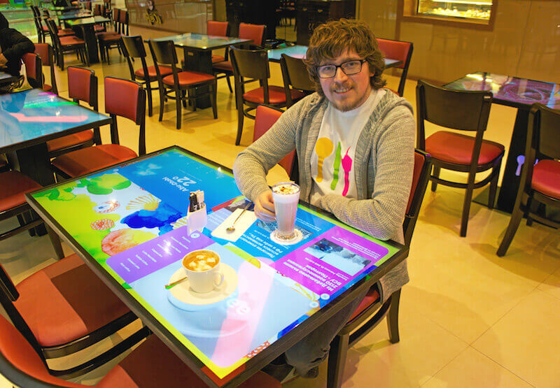 Interactive Restaurant Table: Touchscreen Tables and the Future of Dining