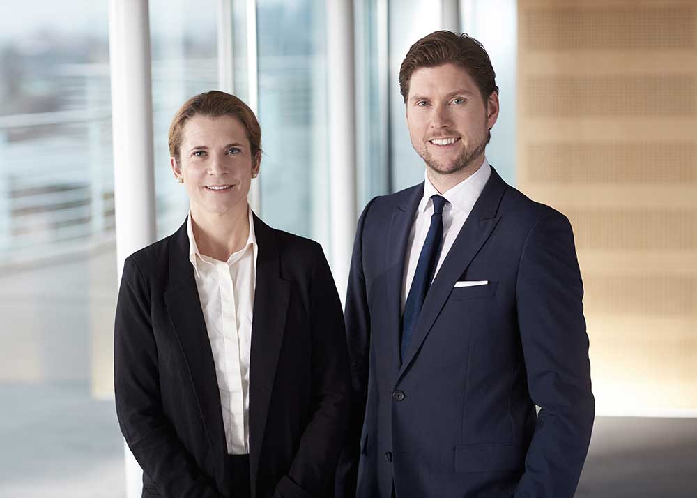 Maja Baumann and Björn Wettergren, 4th generation and board members at Vontobel