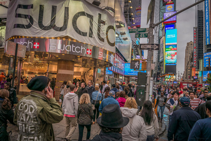 Swatch broadway hot sale