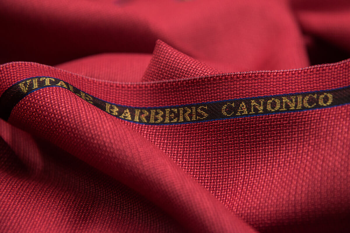 Dyed wool sliver, courtesy of Vitale Barberis Canonico