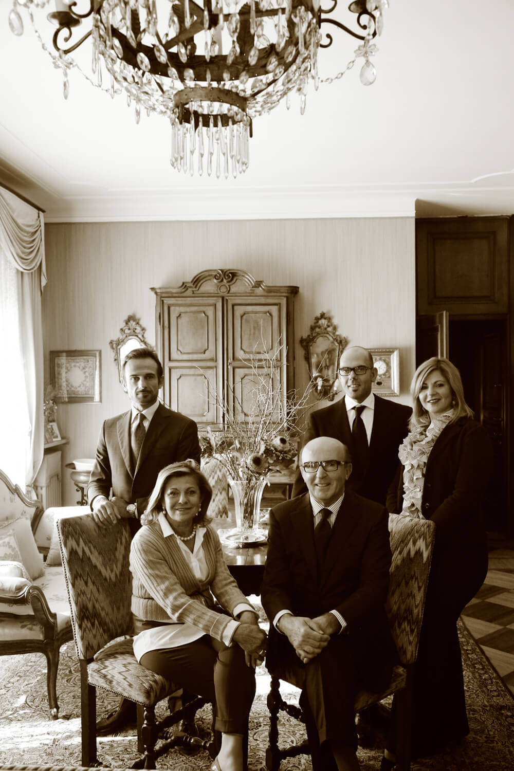 ￼￼￼￼￼￼PICTURE: The Picchiotti family, courtesy of Picchiotti