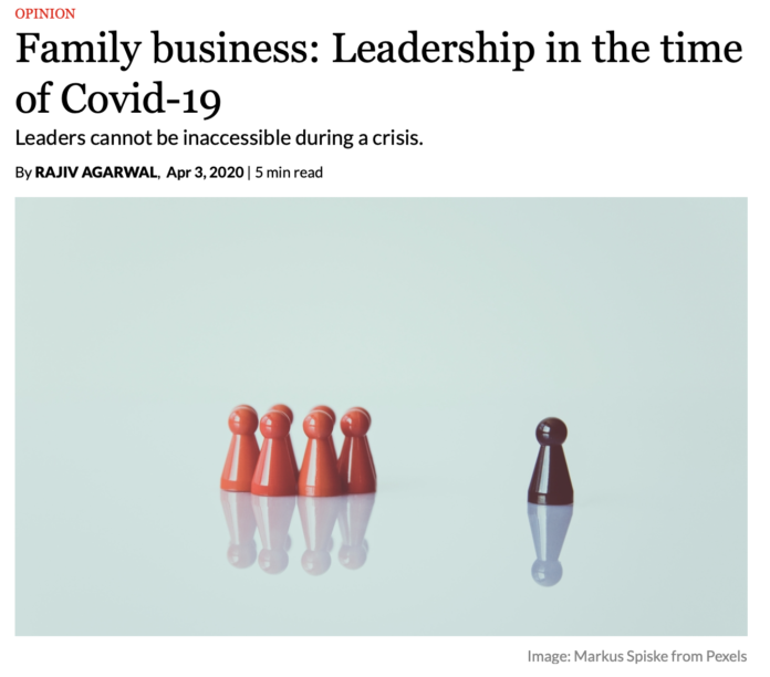 Family Business: Leadership in the Time of COVID-19