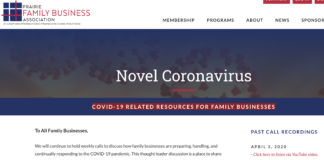 COVID-19 Related Resources for Family Businesses