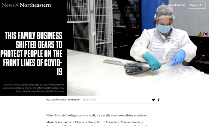 A Family Business Shifted Gears to Protect People on the Front Lines of COVID-19