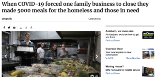 A Family Business Making Meals for the Homeless During COVID-19 Crisis