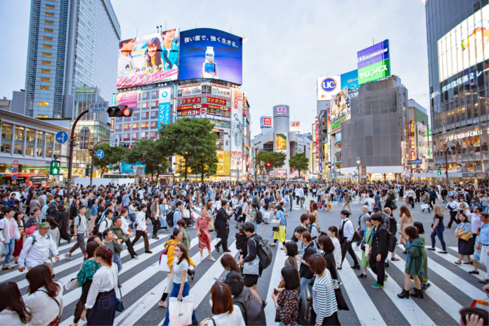 Tokyo Feature Shibuya Crossing Tokyo