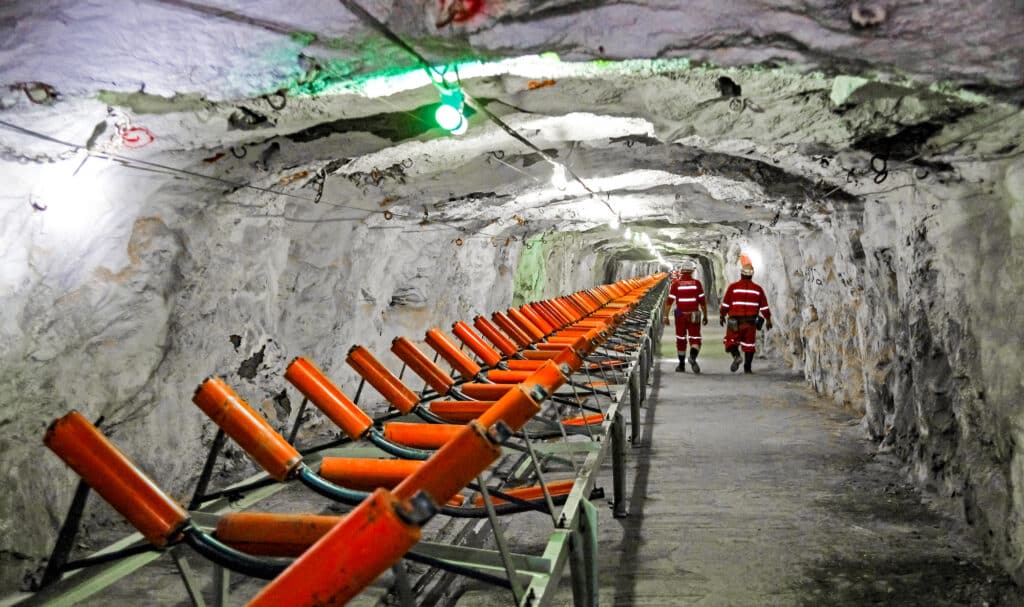 Inside a Mine