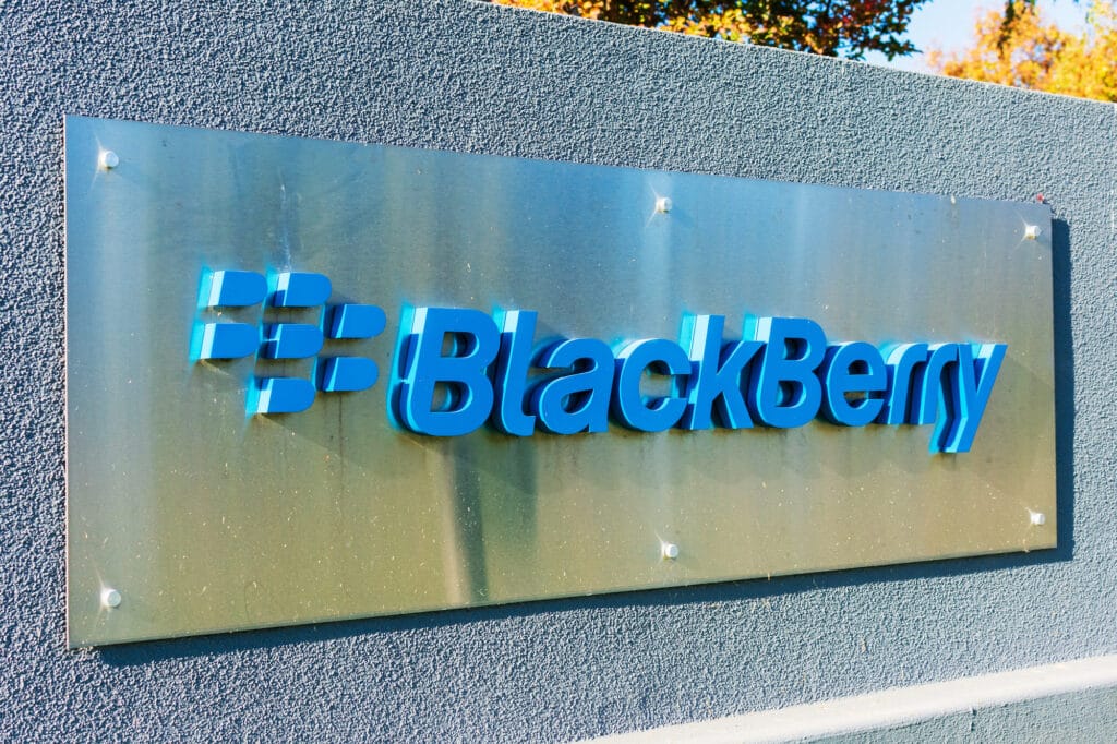 Blackberry Office Sign