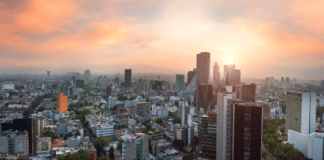 Mexico City Skyline