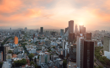 Mexico City Skyline