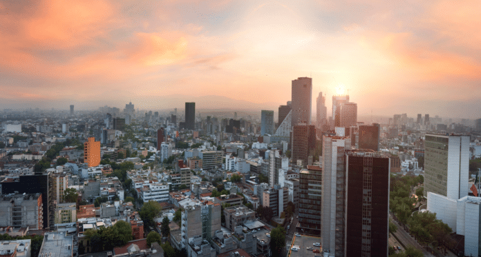 Mexico City Skyline