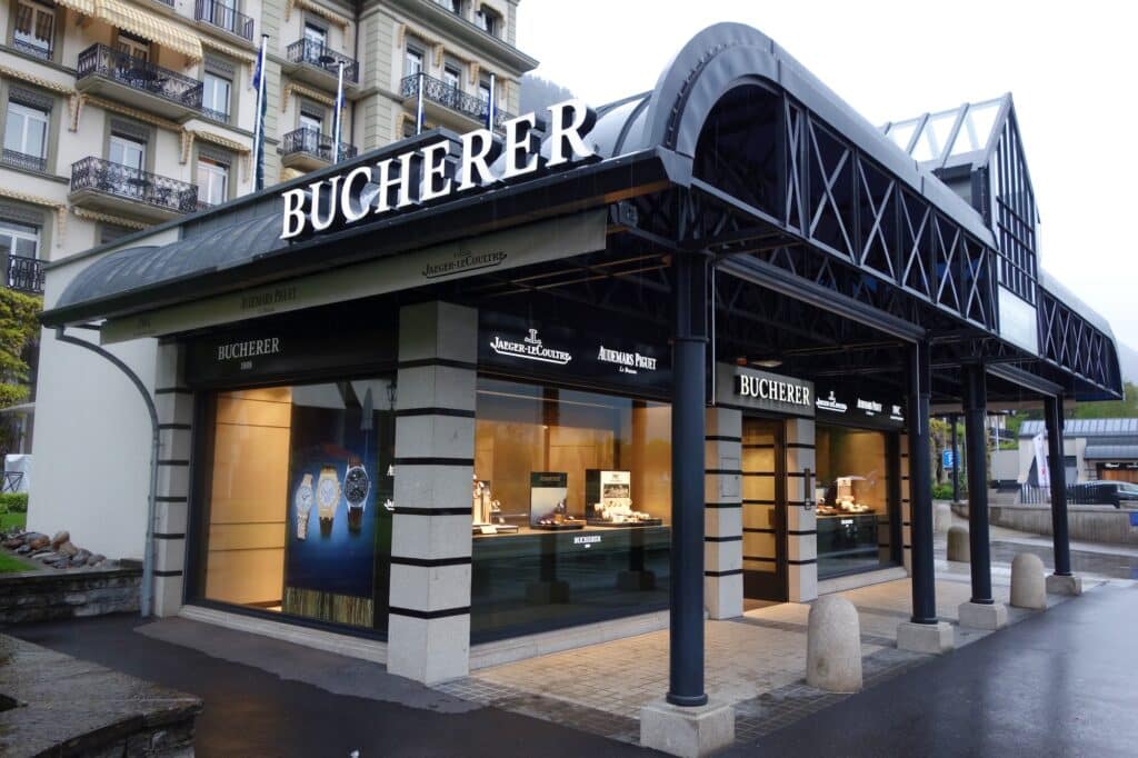 Bucherer Store in Interlaken, Switzerland 
