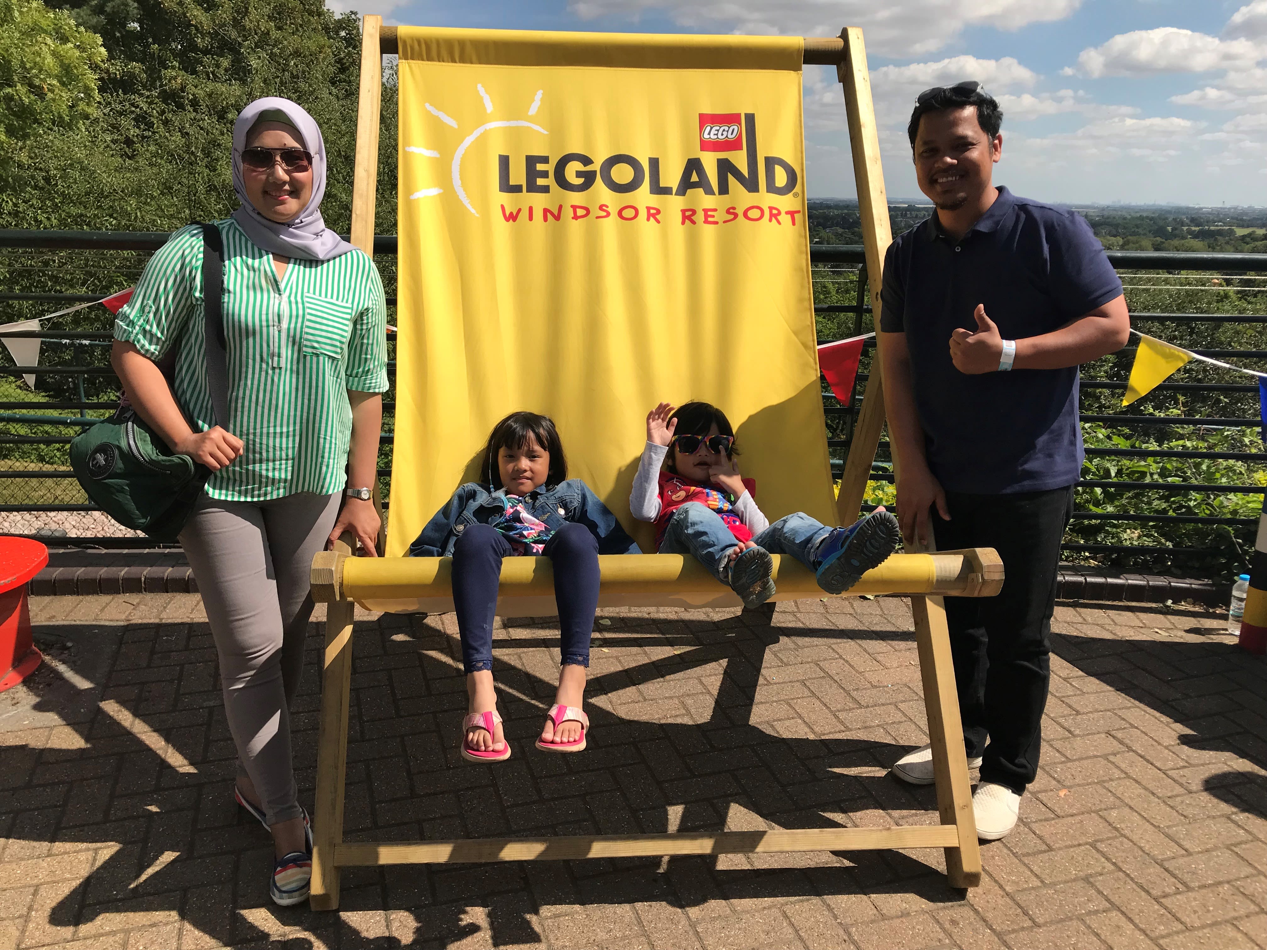 Saliza and her family in England, 2018; image courtesy of BG Capital Holdings