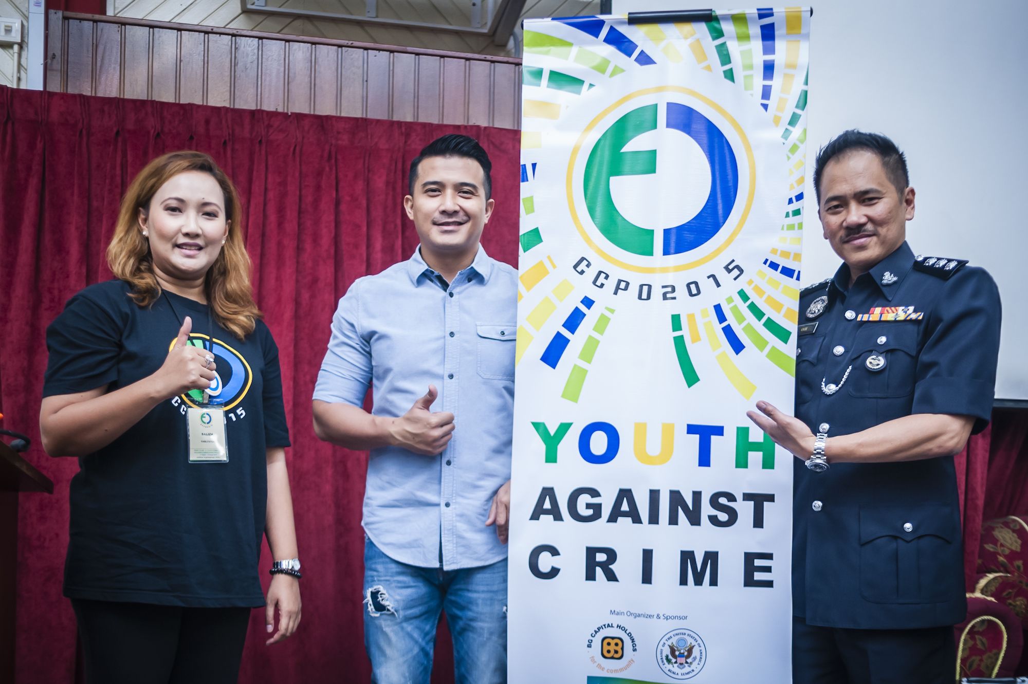 Saliza at Friends of the Community (FC) youth community policing programme, BG Capital Holdings