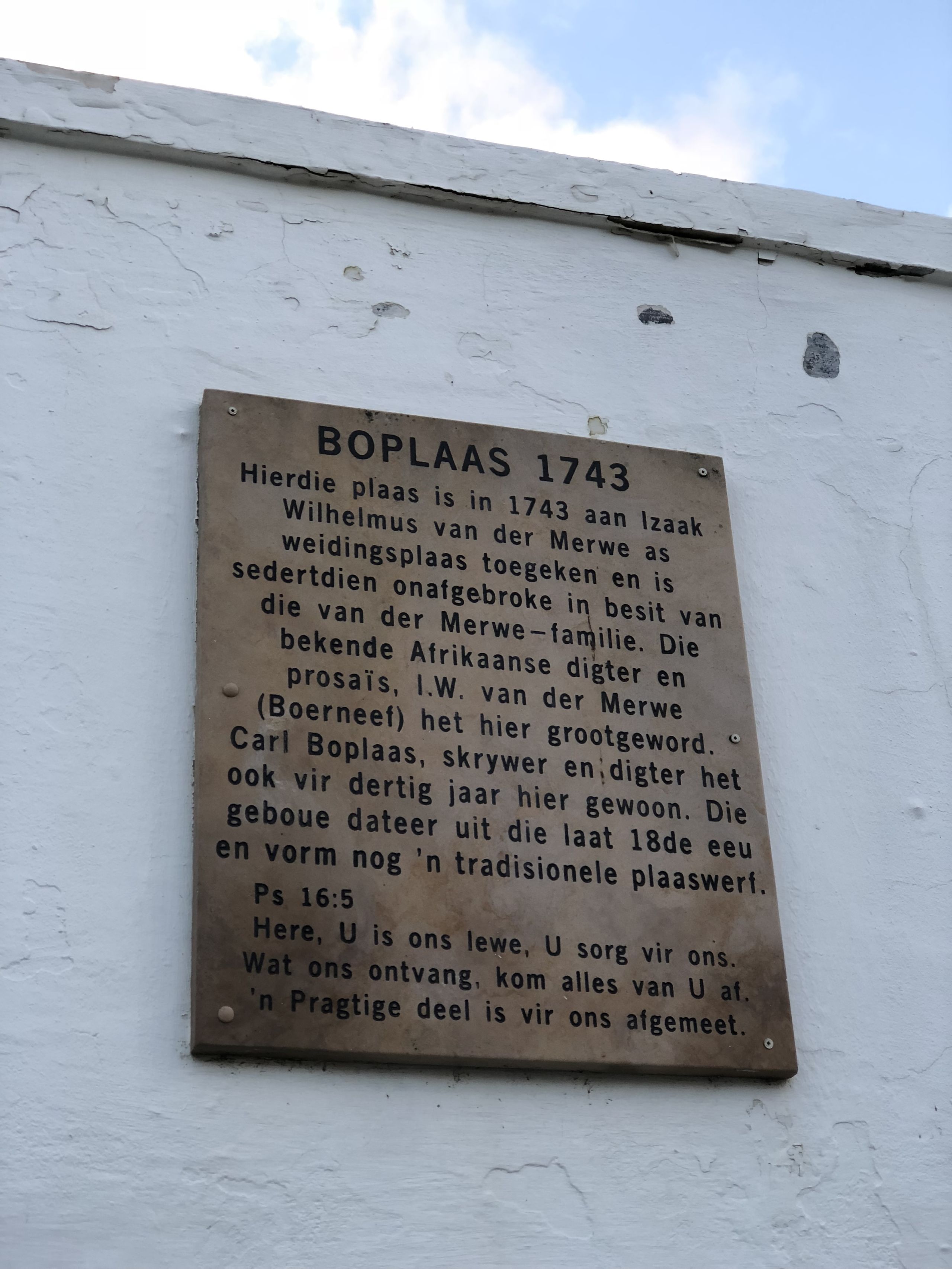 Boplaas 1743