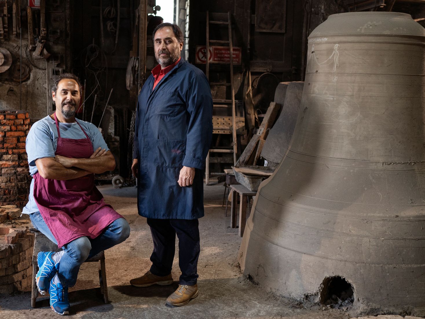 Armando Marinelli and Pasquale Marinelli; image by Roberto Salomone courtesy of Marinelli