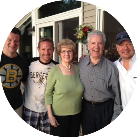 The DeMichaelis family [L-R] Mark, Kevin, Marion, John Sr and John Jr; image courtesy of State Garden
